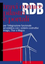 per l'integrazione funzionale ed estetica con i sistemi ... - Rdb