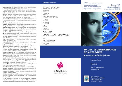 per scaricare pdf brochure clicca qui - Auricoloterapia