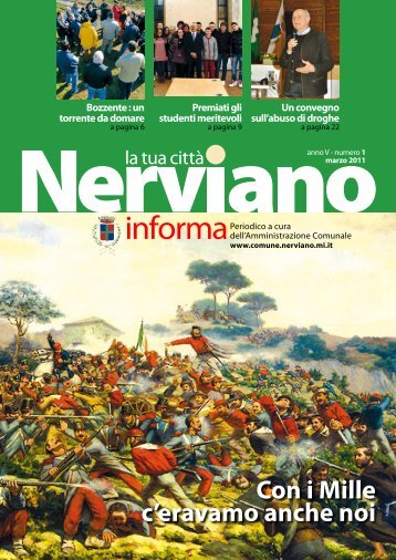 Anno V - Numero 1 Marzo 2011 - Comune di Nerviano