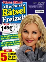 Blick ins Rätsel-Magazin (PDF) - PMV Rätsel-Magazine