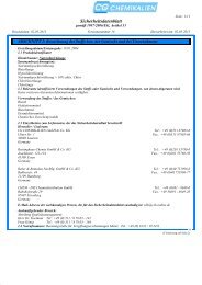 Sicherheitsdatenblatt - Reininghaus