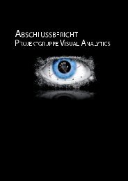 Projektgruppe Visual Analytics - Medieninformatik und Multimedia ...
