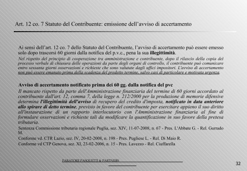 Slides Avv. Paratore 409.18 Kb - Fondazione Forense Firenze