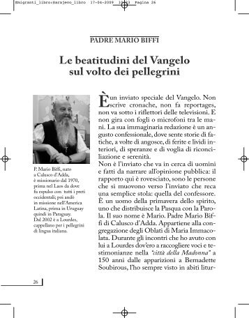 Padre Mario Biffi - Provincia di Bergamo