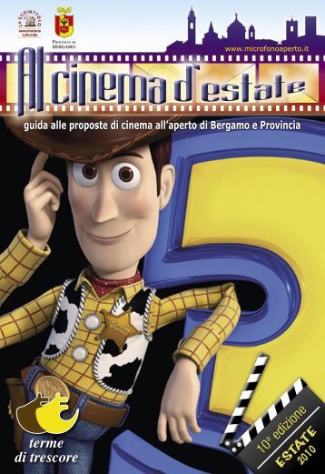 guida alle proposte di cinema all'aperto di Bergamo e Provincia