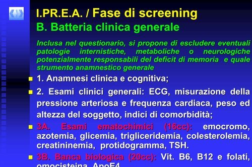 Consulta la presentazione dei dati - EpiCentro - Istituto Superiore di ...