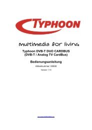 Typhoon DVB-T DUO CARDBUS - Produktinfo.conrad.com