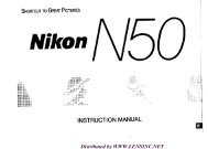 Nikon N50/F50 Instruction Manual