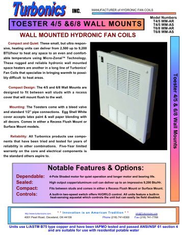 TOESTERâ„¢ WALL MOUNTS - Turbonics