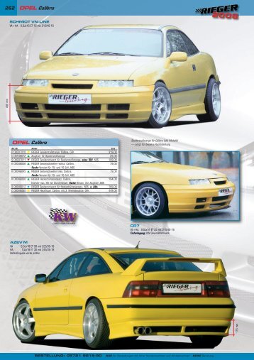 262 OPEL Calibra OPEL Calibra - TKC-Styling