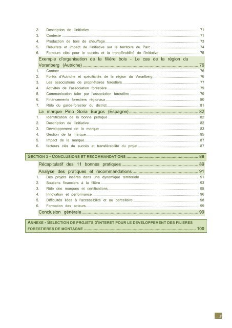 Télécharger le rapport complet - Euromontana