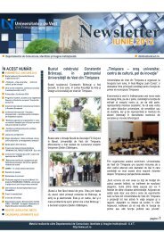 4. NEWSLETTER IUNIE 2012 - dci.uvt.ro - UVT