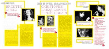 Brigitte gUeDJ Christophe LABAs-LAFite, BenoÃ®t UrBAin - revue ...