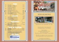 AFHAALMENU - Grieks restaurant Apollo