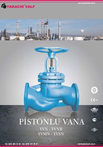 Pistonlu Vanalar - Sanpar Ltd.