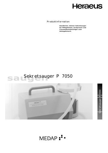 Sekretsauger P 7050