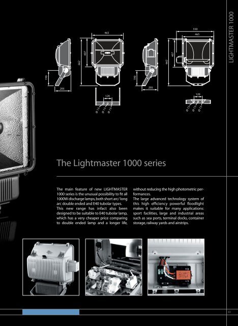 Lightmaster 1000 - Parabolux
