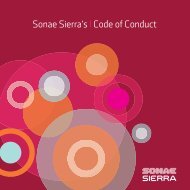 Code of Conduct - Sonae Sierra