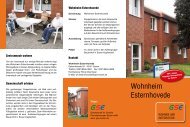 Wohnheim Esternhovede - GSE