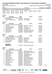 WK23: 50m B m - Deutsche Meisterschaften 