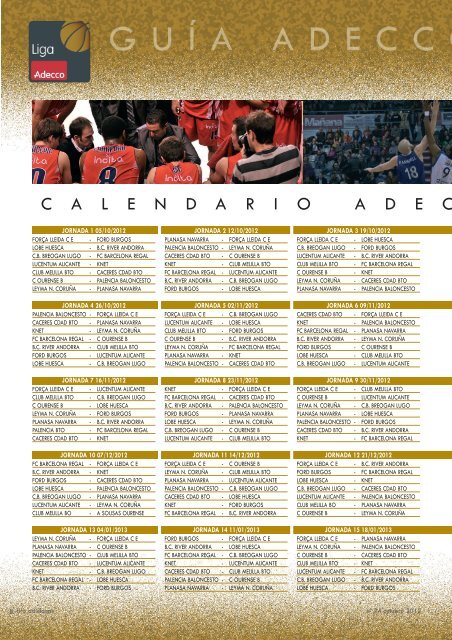 ADECCO ORO - FederaciÃ³n EspaÃ±ola de Baloncesto