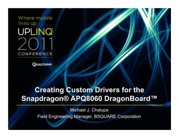 Creating-Custom-Drivers-for-APQ8060-Dragonboard-BSQUARE