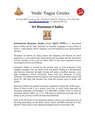 Article of the Month:Hanuman Chalisa - Vedicyagyacenter.com