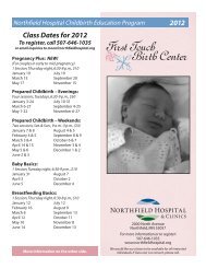 First Touch Birth Center - Northfield Hospital