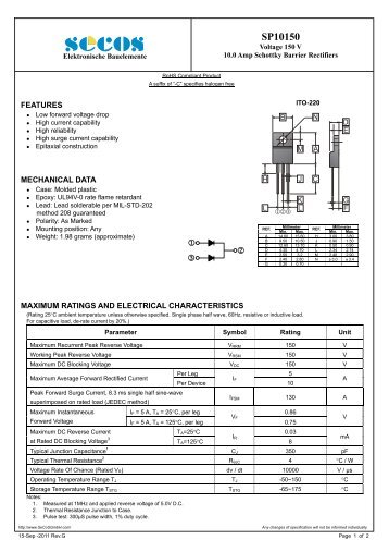 SP10150 - SeCoS