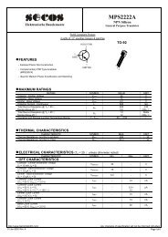 MPS2222A - SeCoS