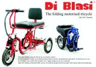 Folding Tricycle R33 - Di Blasi