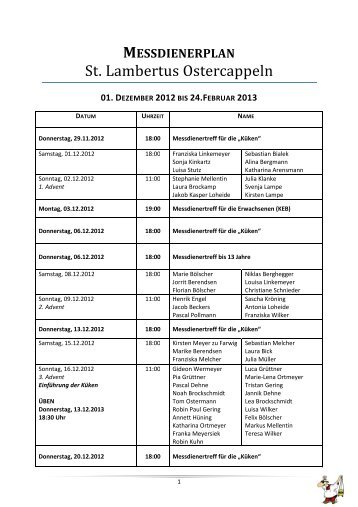 Messdienerplan_ab_01._Dez._2012.pdf - St. Marien Bad Essen