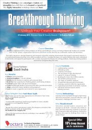 Breakthrough Thinking - Octara.com