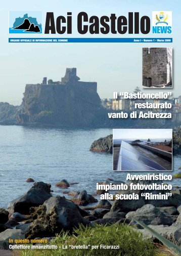 Anno I - Numero 1 - Marzo 2 - Comune di Aci Castello