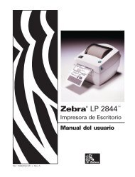 Zebra® LP 2844