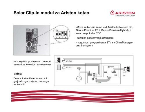 Prezentacija Ariston solarnog programa KanjiÅ¾a ... - Thermo Dragons