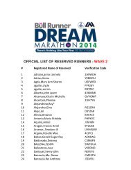 official list of reserved runners wave 2 final names - The Bull Runner