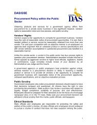 Procurement Policy - General Services