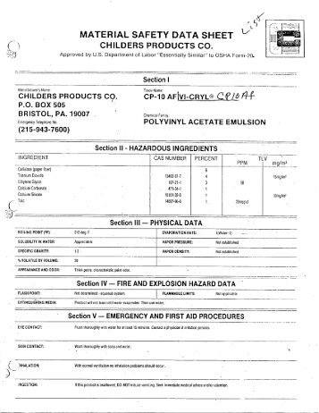 Polyvinyl Acetate Emulsion CP-10 AF VI-Cryl