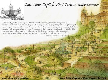 Iowa State Capitol: West Terrace Improvements - State of Iowa