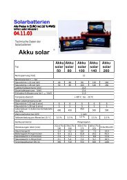 Akku solar ® - AKKU Gesellschaft Taubenheim mbH