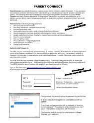 Parent Connect Information 2013.pdf - Seven Oaks School Division