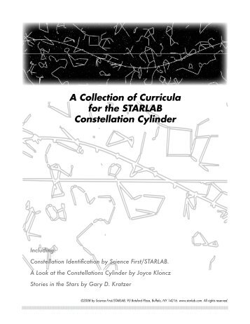 A Collection of Curricula for the STARLAB Constellation Cylinder