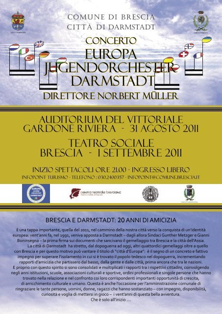 Concerto dell'Orchestra Giovanile di Darmstadt - Riviera dei Limoni