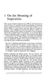 On the meaning of inspiration - Artlit
