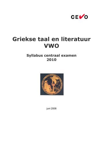 Syllabus Grieks, vwo - Examenblad.nl