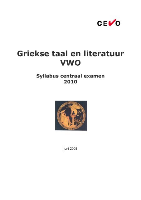 Syllabus Grieks, vwo - Examenblad.nl