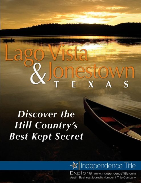 Lago Vista Jonestown Guide Independence Title