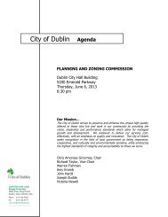City of Dublin Agenda