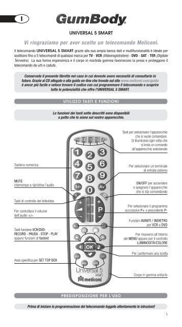 Istr UNIVERSAL 5 smart - C m e . i